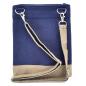 Preview: Handtasche Canvas Crossbag Anker blau